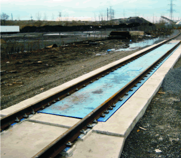 Kitchener rail car scale