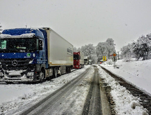 Winter Weigh Station Safety Guide